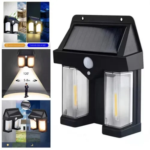 SOLAR SENSOR LIGHT GOLD ORION OR-228 BAHÇE LAMBASI