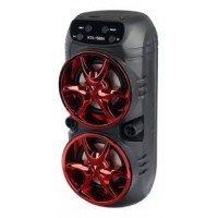 Wıreless Speaker Hoparlör Ktx-1588a BLUETOOTH USB SD CARD SIFIR ÜRÜN (kırmızı ve siyah renk)