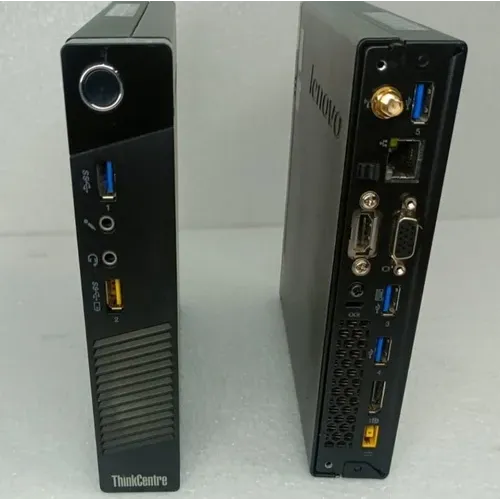 Lenovo ThinkCentre M73 Küçük Mini-PC, i3 4. Nesil, 8GB RAM, 256GB SSD (Yenilenmiş Ürün)