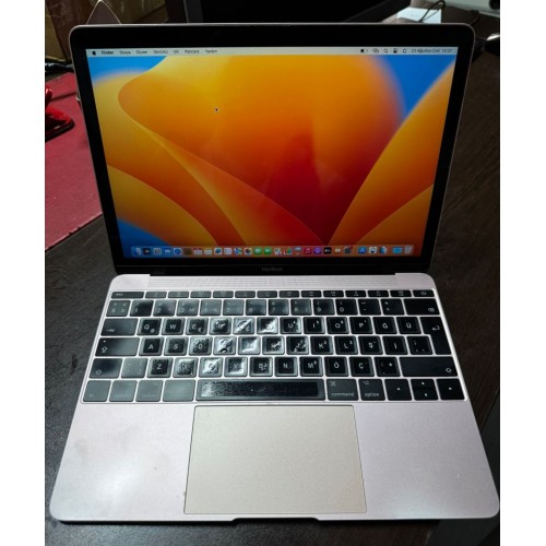 KAMPANYA APPLE -MACBOOK A1534 Retina 12" 2017 -İntel Core M3 8GB/256 GB SSD YENİLENMİŞ ÜRÜN / BATARYA İYİ