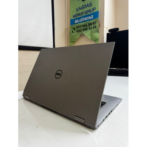 KAMPANYA Dell Inspiron 13 7000 i7 6. Nesil 8 GB RAM 240 GB SSD 13.3 inç 4K Dokunmatik Parmak İzi, Kalemli 2si 1 Arada Notebook (Yenilenmiş Ürün)